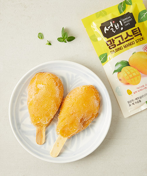 [설빙] 그대로 얼린 프리미엄 망고스틱 60g